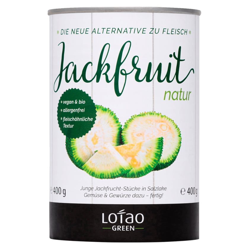 Lotao Bio Jackfruit Natur 400g